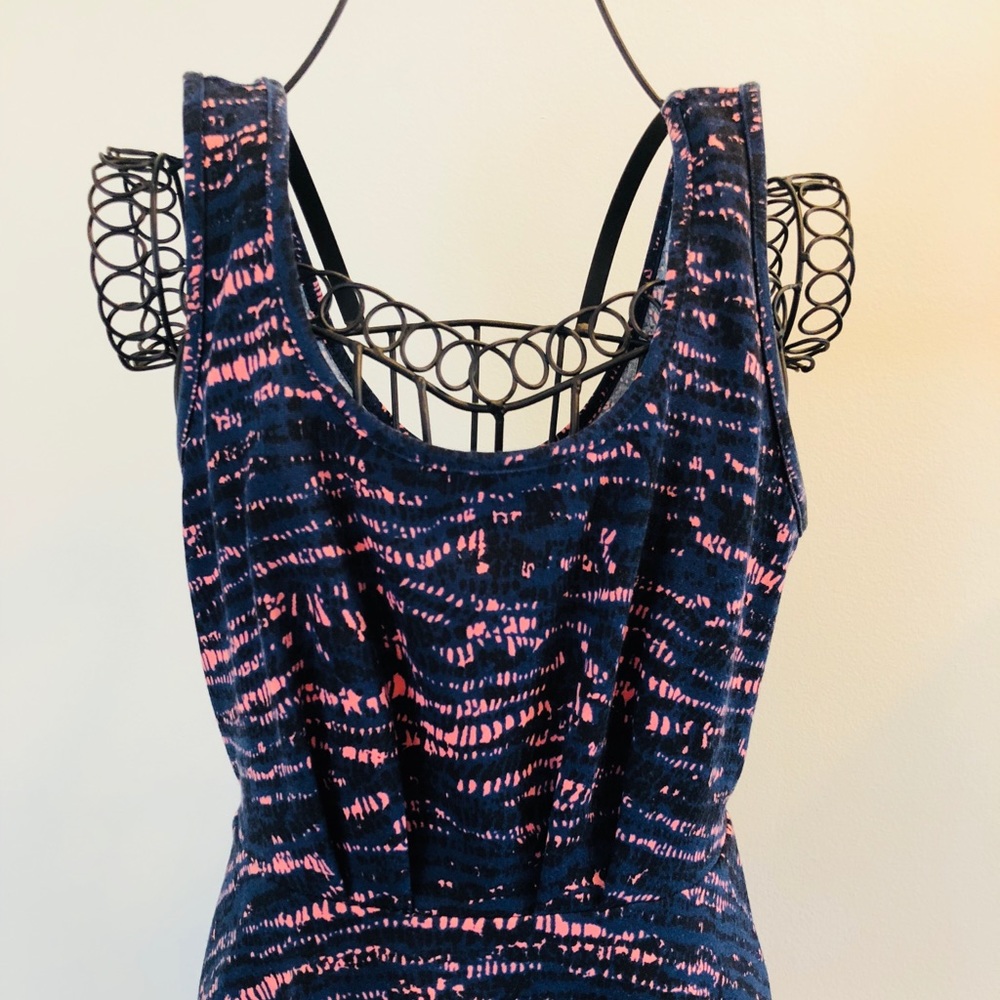 Bcbgeneration Blue Pattern Dress - image 2